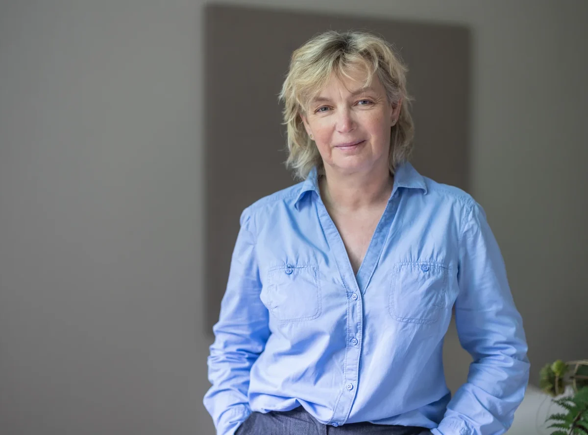 Elke Dannemann im Gutshaus